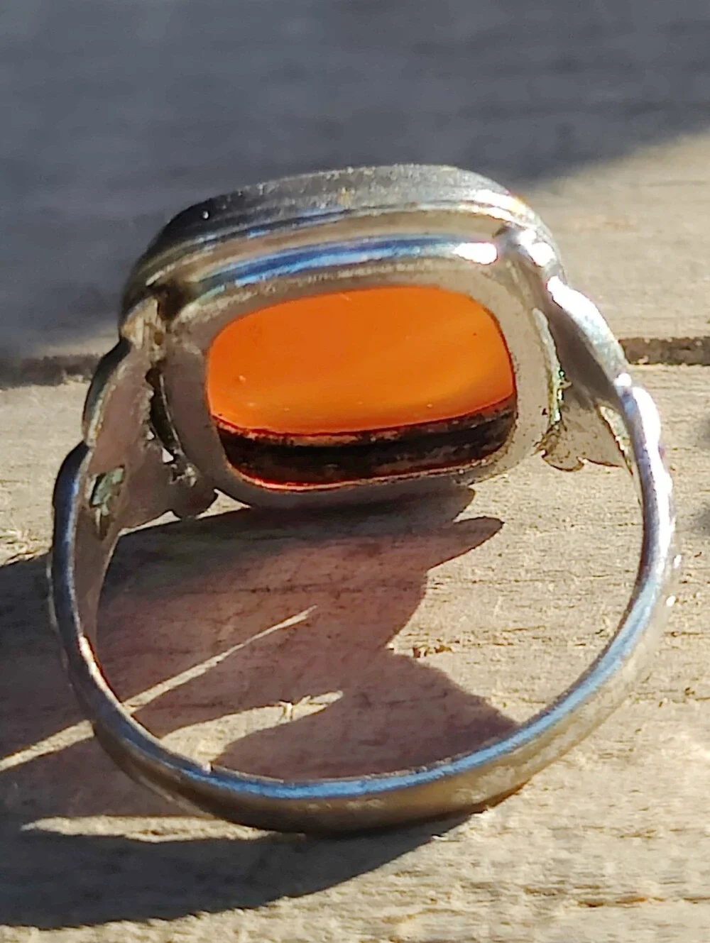 Antique Uncas Carnelian Rings